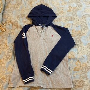 Boys Ralph Lauren t-shirt hoodie size L 14/16